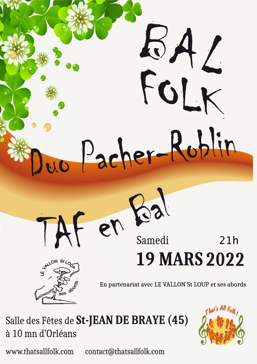 BAL FOLK (duo Roblin-Pacher et TAF en Bal)