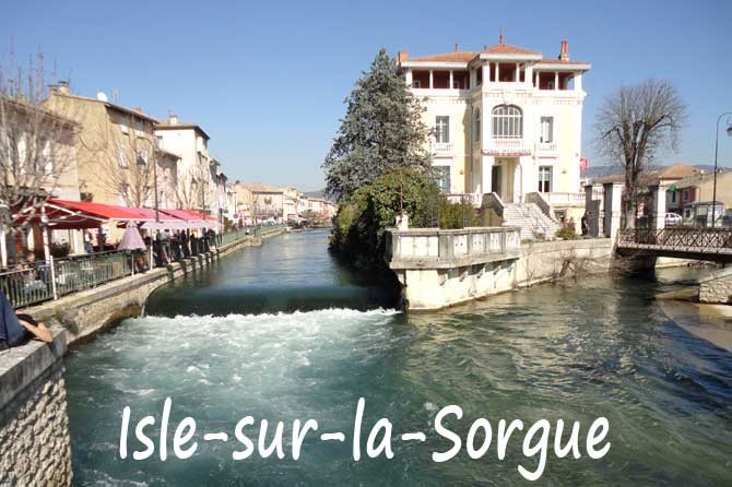 L'Isle sur la Sorgue, Fontaine du Vaucluse