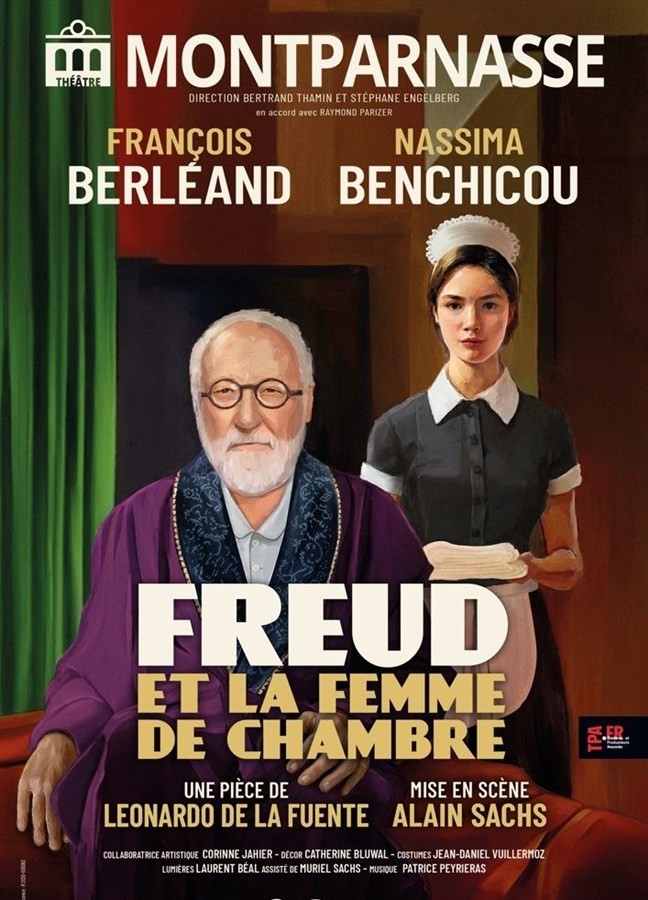 Freud et la femme de chambre Thtre Montparnasse