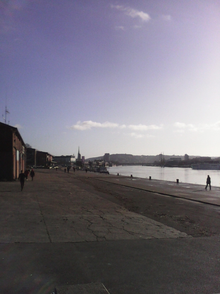 balade et ou footing sur les quais