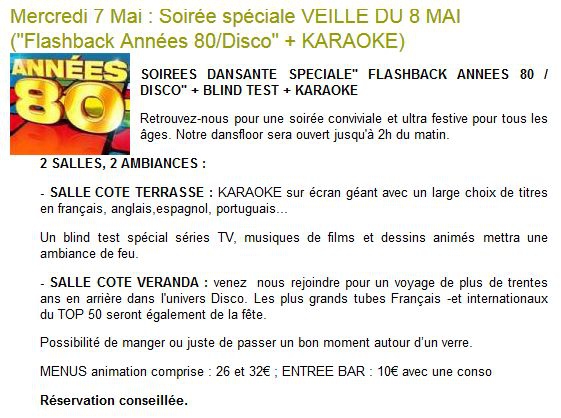 DANSE DISCO coté LAC OLLAINVILLE