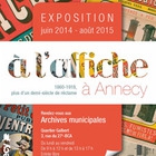 Expo : € l'affiche à Annecy 1860-1918