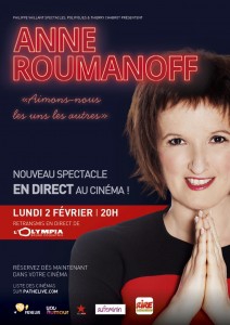 Spectacle Anne ROU[ge]MANOFF- direct CINE