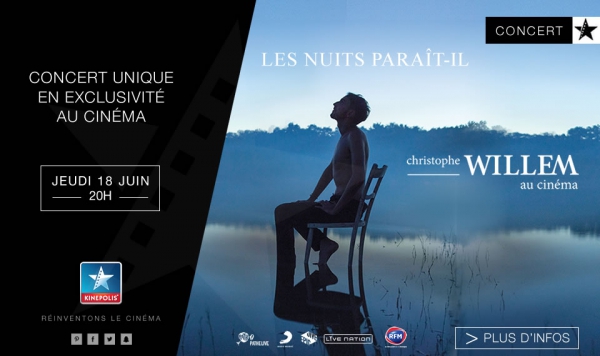 ciné concert CHRISTOPHE WILLEM