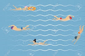 Nager tout simplement...