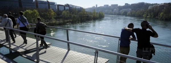 balade passerelle de saint clair