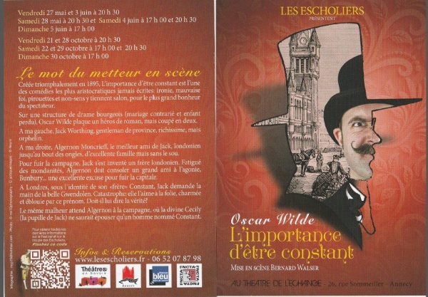 Théâtre Oscar WILDE