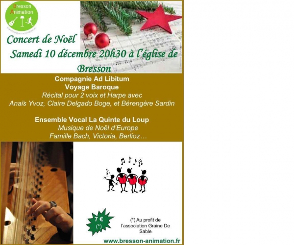 Concert de Noël à Bresson