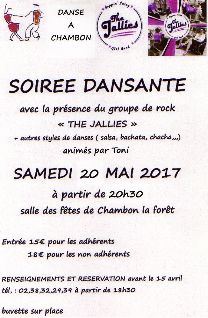 Soirée DANSANTE avec présence d'un Professeur et initiations