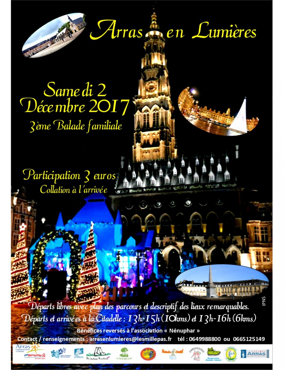 ARRAS en Lumières, balade familiale