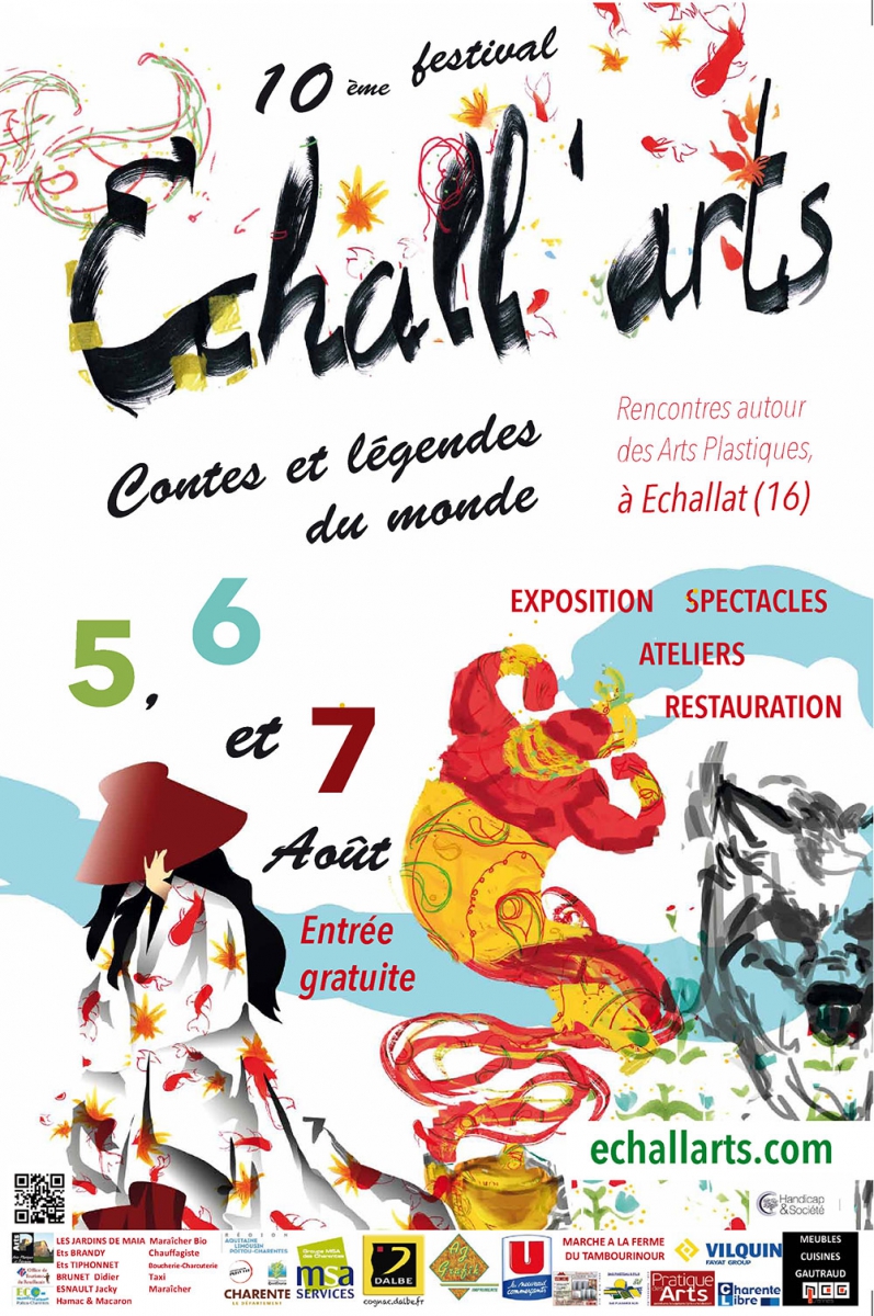 festival  echallarts  et découverte d'un joli petit village