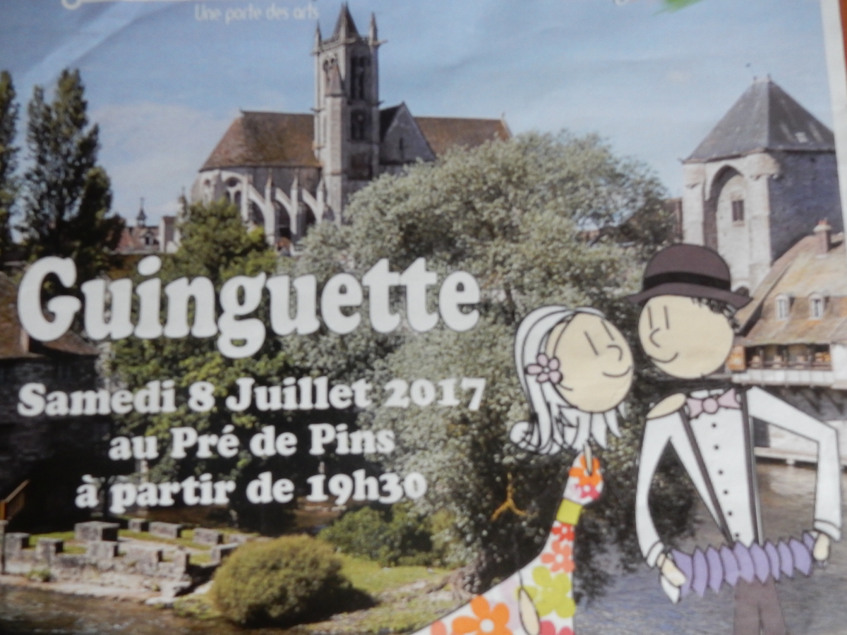 Guinguette à Moret sur Loing..au Pré de Pins