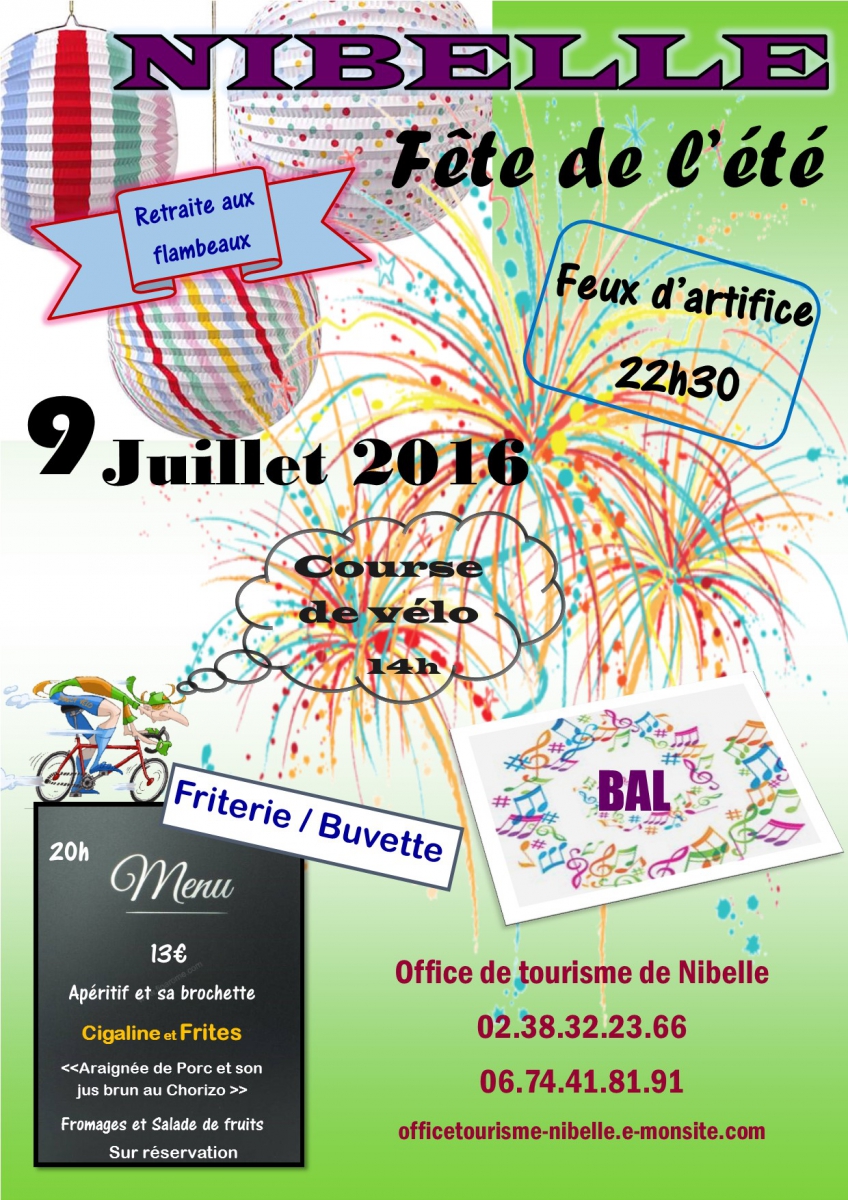 Fête de l'été à NIBELLE 45340