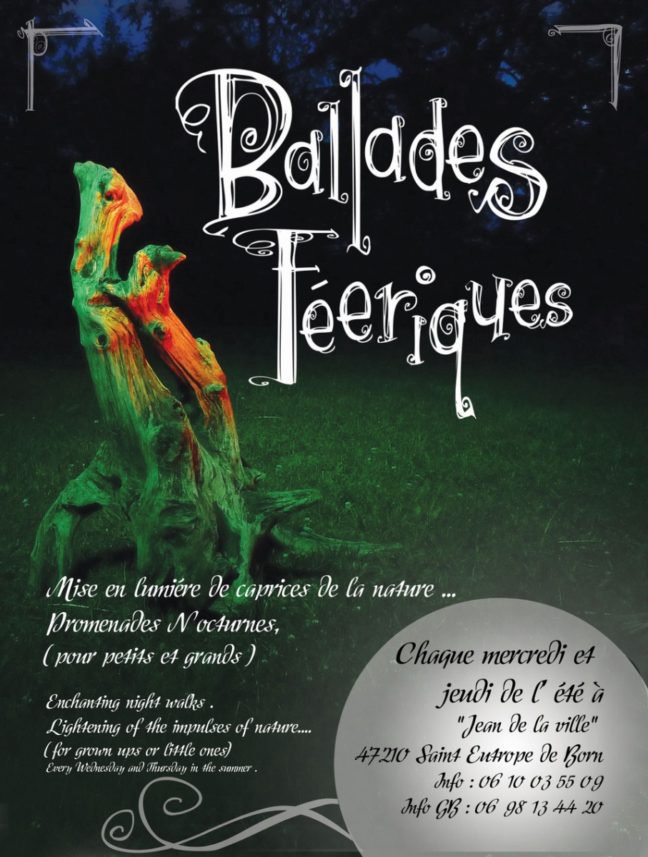 Balade féerique nocturne