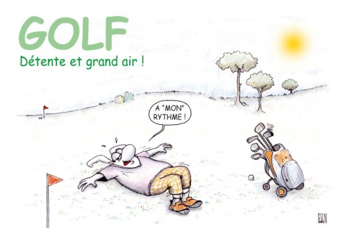 dimanche 27 golf à Marcilly