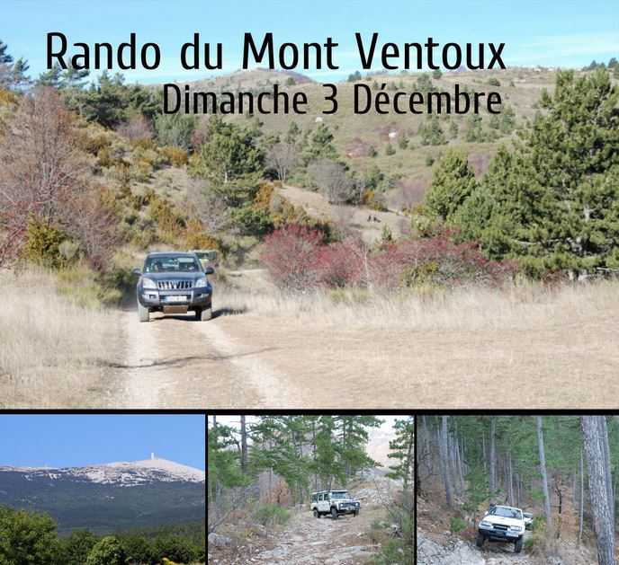 Rando 4x4 du Mont Ventoux