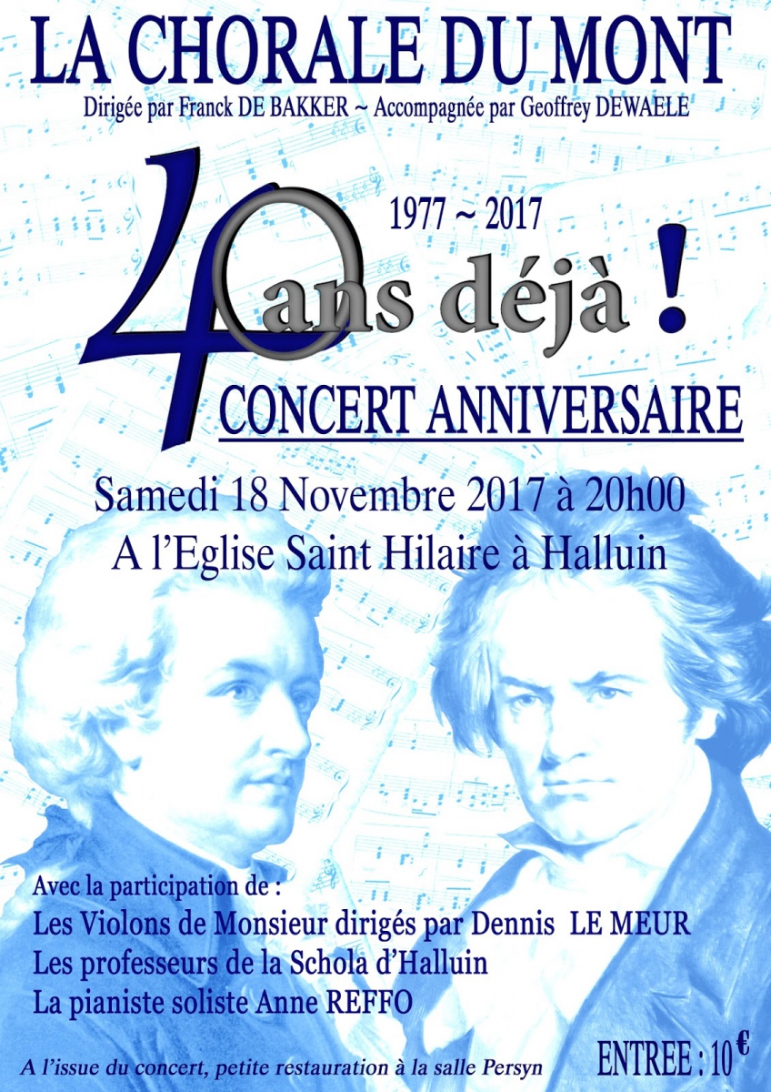 Concert Anniversaire