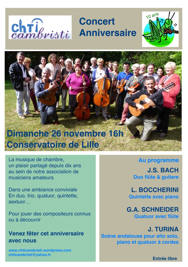 Concert Anniversaire