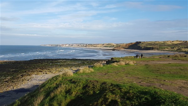 Randonnée dune et baie de la Slack