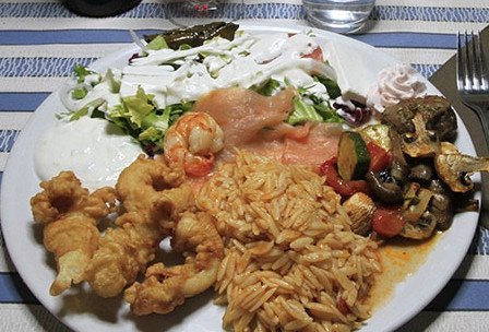 Un petit resto avant KUBIAK