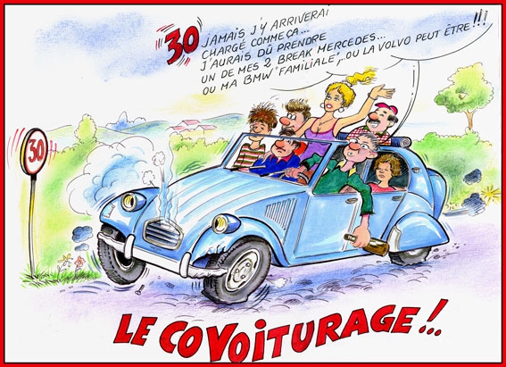 Co-voiturage pour l'Ile d'Oleron
