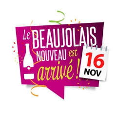 Pot de l'amitié, mensuelle et soirée Beaujolais nouveau