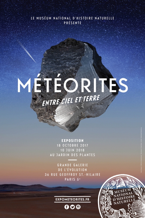 Exposition Météorites, entre ciel et terre