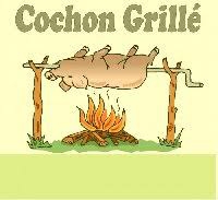 fete du cochon a feuillade repas a midi