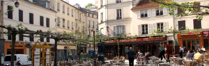 Petit déj au marché de Suresnes