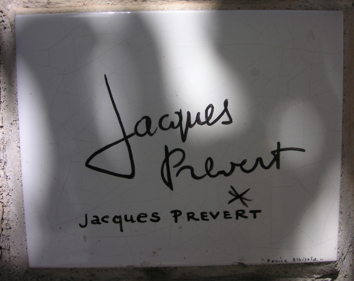 Musique et paroles ... de Prévert