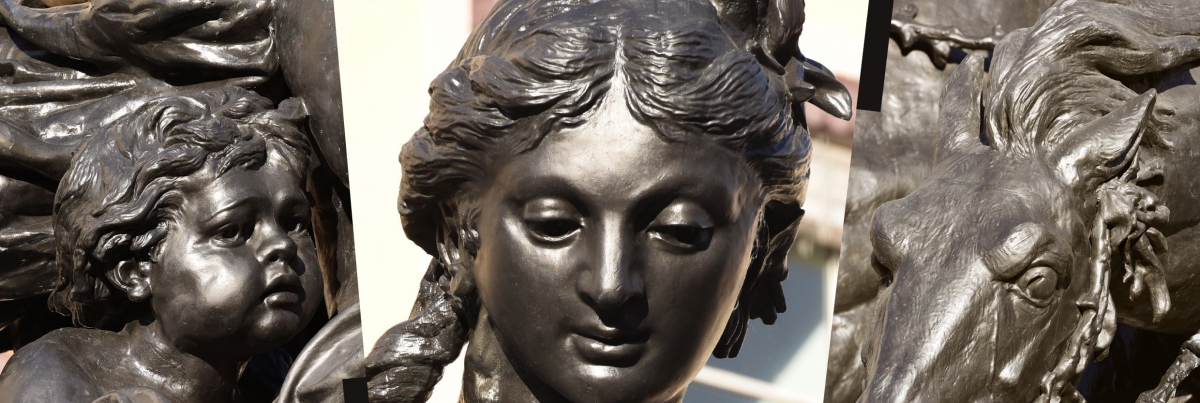 Inauguration fontaine Bartholdi