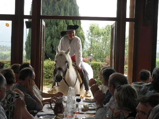 Restaurant à l'auberge de Mandrin à Dullin