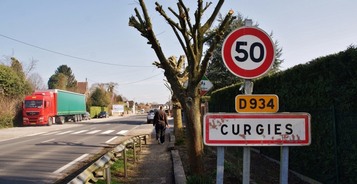 Marche 10 km autour de Curgies -Jenlain