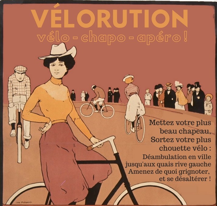 Vélorution! (vélo-chapo-apéro) Organisé par Sabine, l'asso vélo de Rouen, Vendredi 18 mai 18h30