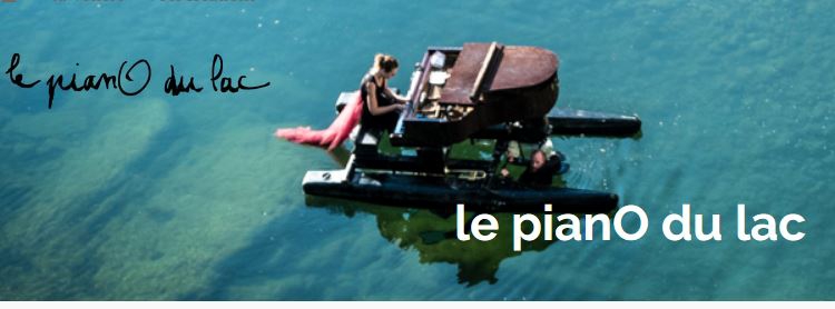 PianO du Lac, concert sur l'eau, au Lac de Cécelles