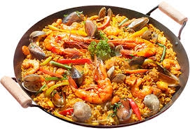 Manger une paëlla à la féria!!!!