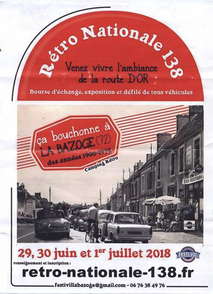 Rétro Pique Nique  à  La Bazoge