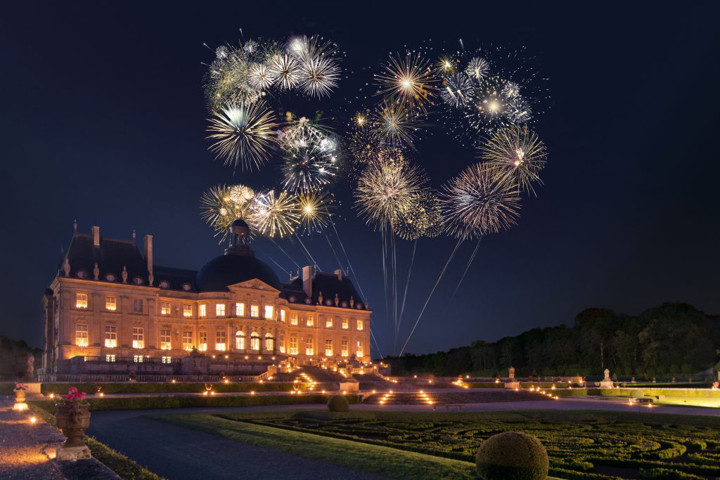 VAUX LE VICOMTE soirée aux chandelles le 21 juillet