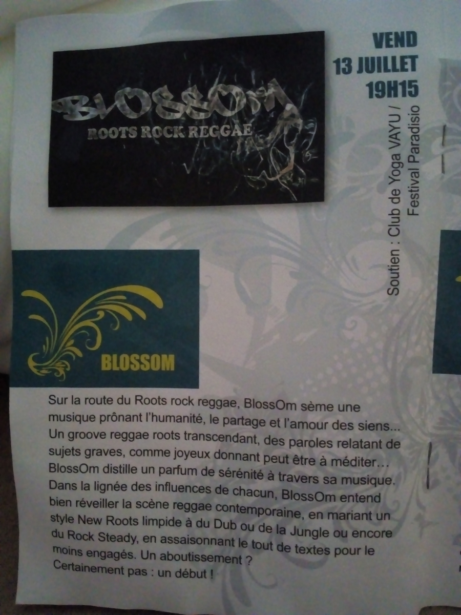 Apéro concert en plein air