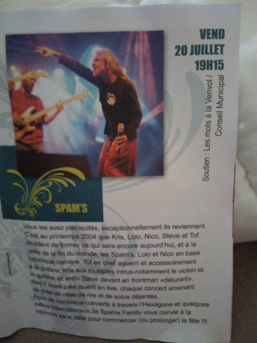 Apéro concert en plein air