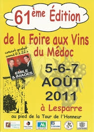 Foire aux vins du Médoc et concert Philippe Laville