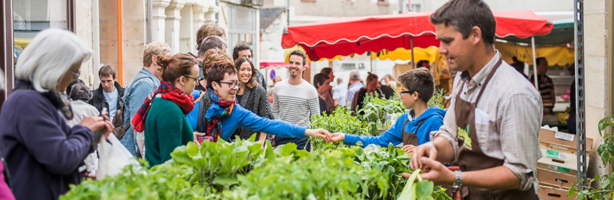 Marché de Loches et pique nique