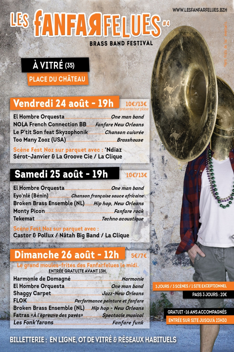 Les Fanfarfelues à Vitré