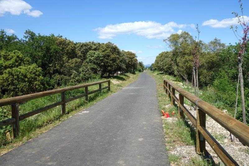 Balade Voie verte et shopping à la pharmarket de Quissac