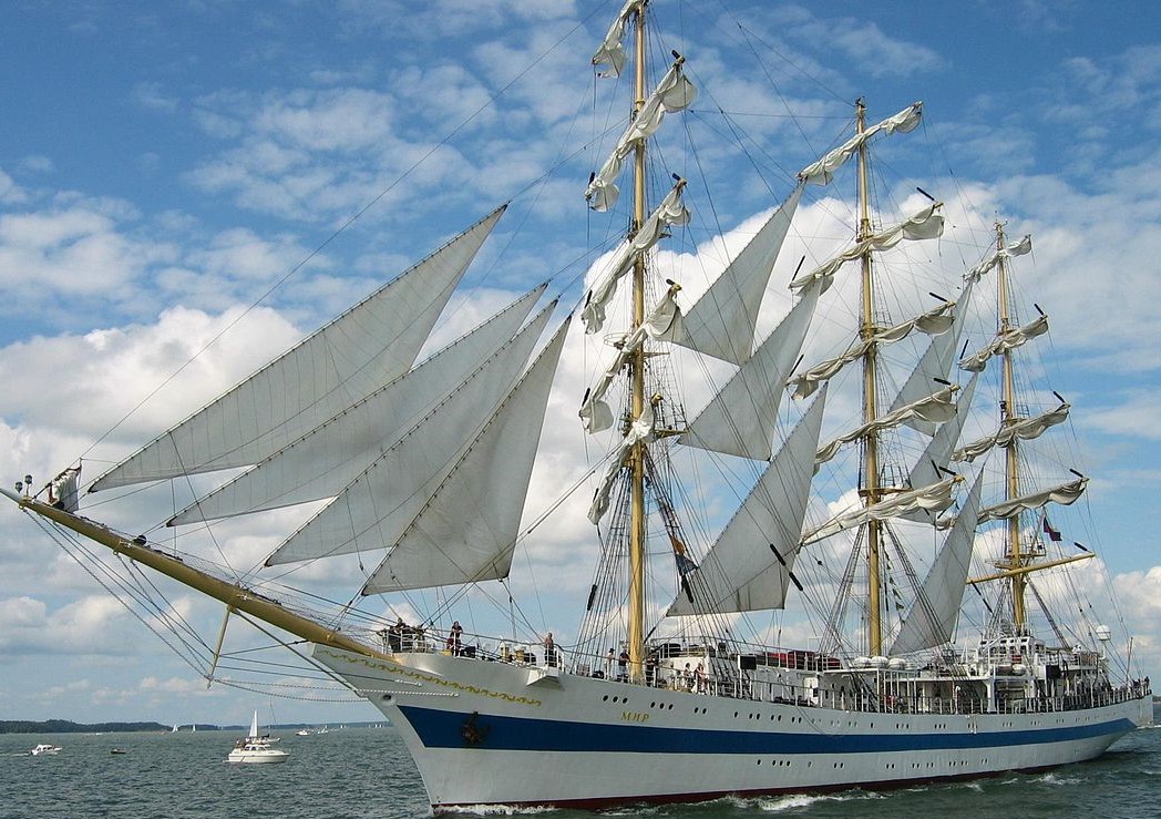 Visite du bateau Le Mir, à quai