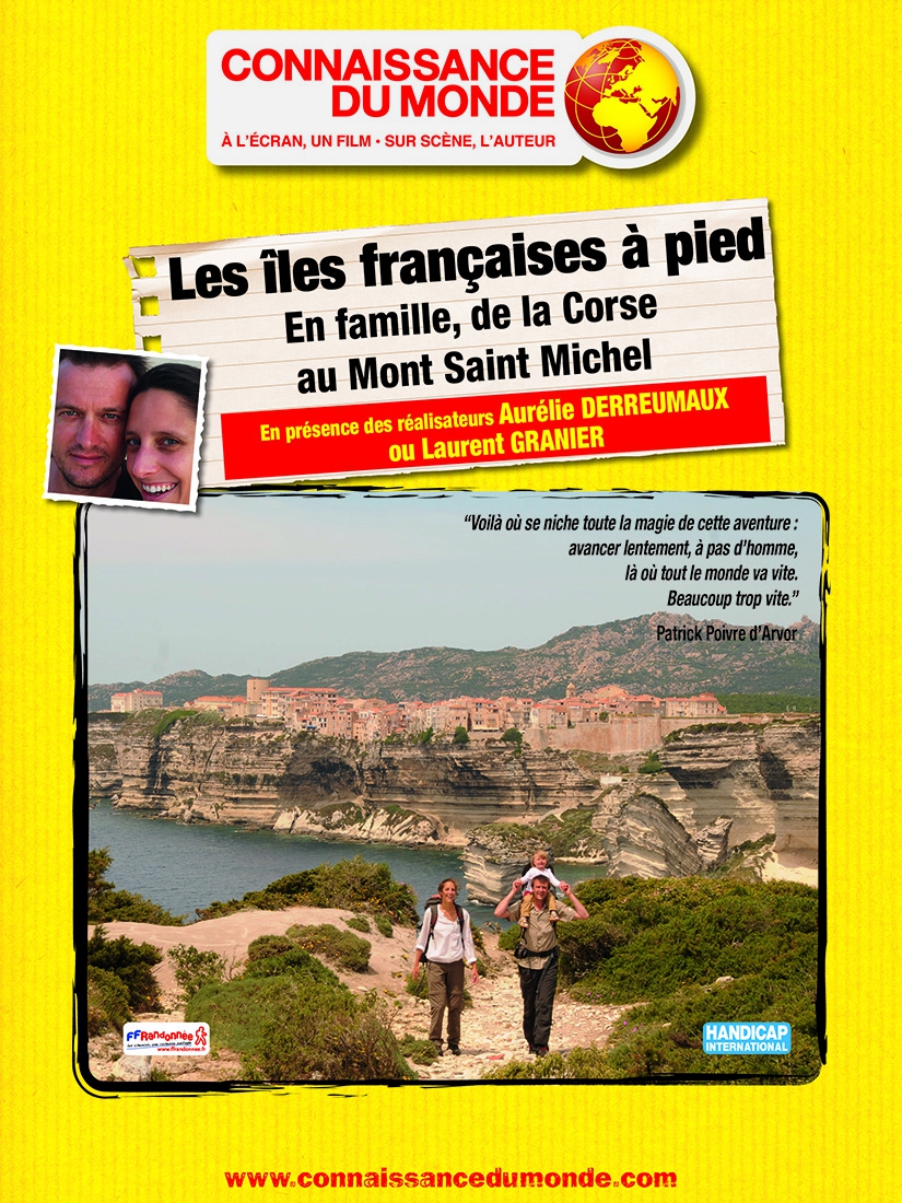Les Iles françaises à pied