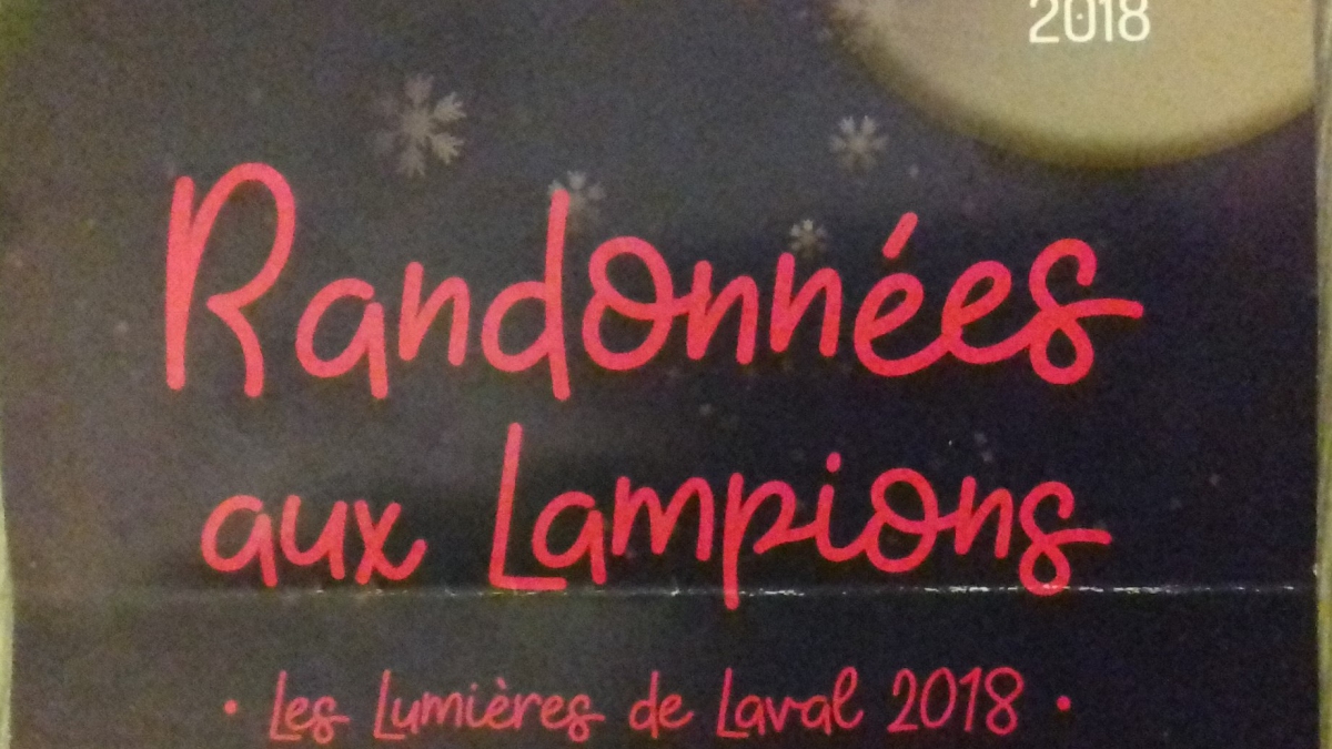 Randonnee nocturne a laval ,rendez vous place du jet d eau a 17h30