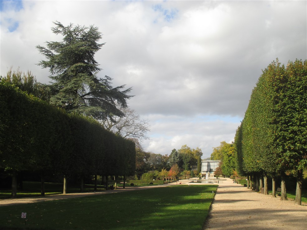Circuit pédestre vers jardin des plantes
