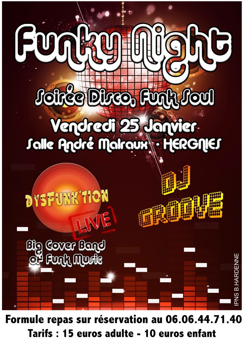 Couscous et Soirée Funk à Hergnies