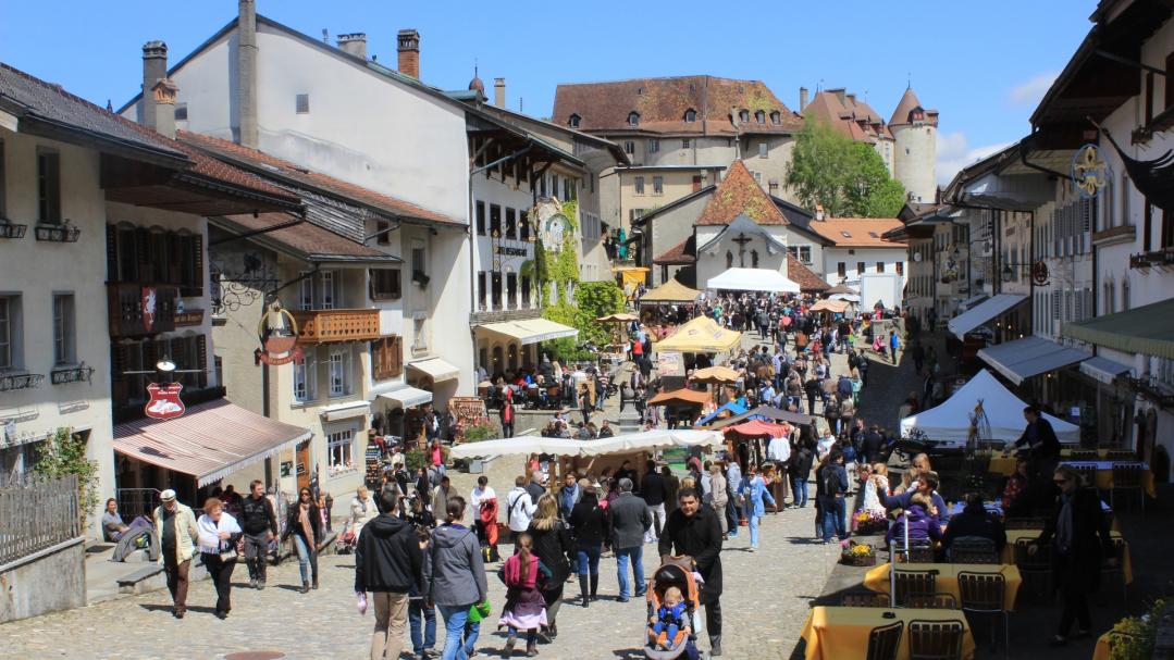 Fête du fromage à Gruyère (Suisse)